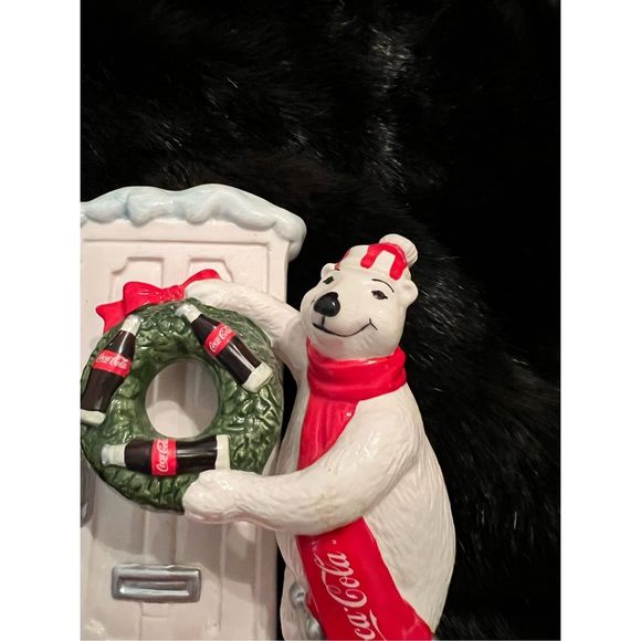Coca Cola Holiday 997 Coca Cola Polar Bear Christmas Figurines